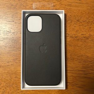 IPhone 12 mini leather case